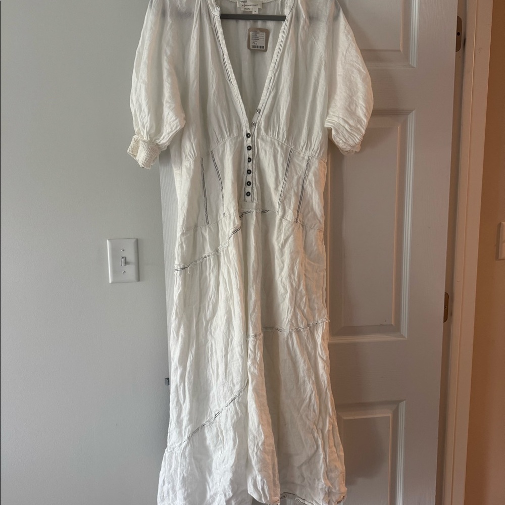 Anthropologie Linen dress